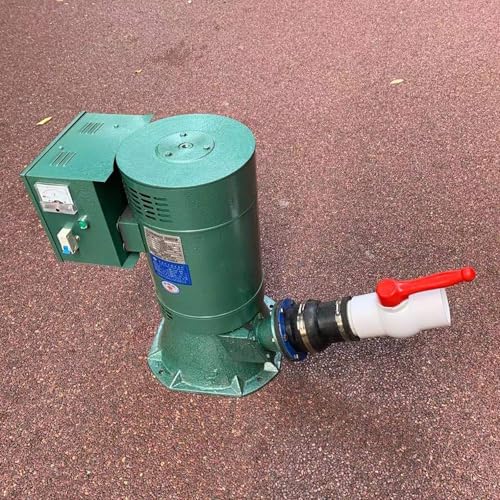 OLONETO 5000W Hydroelectric Generator 230V Single-Phase 400V Three-Phase Water Turbine Low Speed Single-Phase Alternator Hydroelectric Turbine for Home Use(Three-Phase 400V)