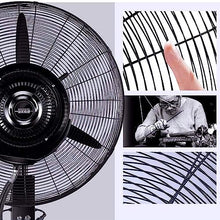 NYTFHMS Cooling Fans 26"/30“Commercial Misting Fan, Centrifugal Misting System 90° Oscillation 5 Speed High-Velocity Outdoor Indoor Mist Fan Black Industrial Cool
