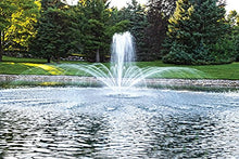 Airmax EcoSeries 1/2 HP Fountain with 100' PolyFlex Cord, 3 Patterns & Control Panel Stainless Steel