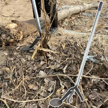 Root Removal Tool, Jaw Adjustable Leverage Weed Puller, Agricultural Tool for Removal Corn Stalks/Brush/Plant Root in Garden Backyard Lawn Farmland
