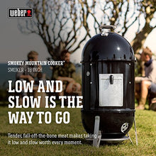 Weber® Smokey Mountain Cooker Smoker, 18" Charcoal Smoker