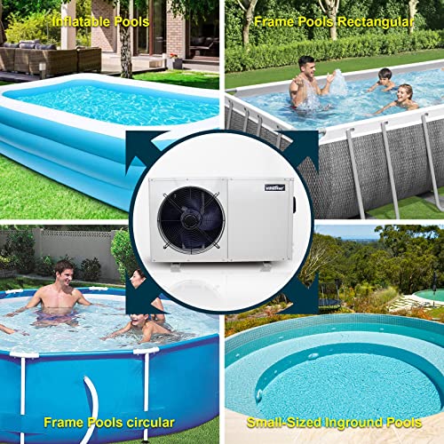 Villastar Pool Heat Pump 30000 BTU/hr White