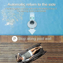 KANGJIEM Cordless Pool Vacuum Cleaner, Robotic Pool Cleaner, Self-Parking, with 140 Mins Maximum Runtime, Pool Vacuum for Above/In Ground Flat Pool Up to 1200 Sq Ft