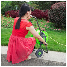 Gardening Hose Reel Cart Garden Hose Reel Set 20M/30M/50M with Spray Gun and Auto Wind-Up Guiding System 98ft Hose Reel car Hose,One Color-98ft hose reel car