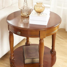Couch End Table Wooden Sofa Side Table Living Room Round Side Table Coffee Table Modern Side Table Corner Tables for Living Room