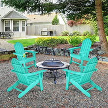 TEOYETTSF Patio Chairs Garden Terrace with Cup Holder Turquoise