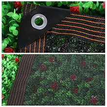 Black 3-pin Protection Sunshade net Multi-Meat Plant Umbrella Network Outdoor Swimming Pool Cover Shade net Covering Rate (Size : 6x6m) (4x8m)