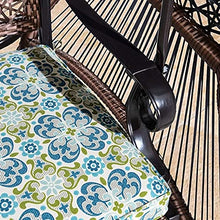 HAOKAZLBR Large Outdoor Porch Swing Garden Patio Swing Chair Porch Swing with Stand Outside Furniture Outdoor Sunshade Swing Chair, Rattan Adjustable Ceiling with Cushion Armchair