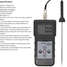 Digital Soil Hygrometer high-Precision Soil Hygrometer Testing River Sand Cement Level Plate Instrument,