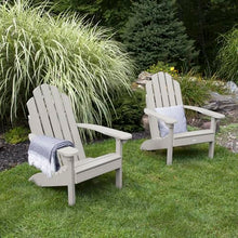 highwood Classic Westport Adirondack Chairs, 2-Piece Set, Harbor Gray