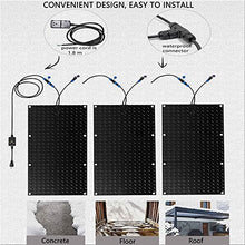 Non-Slip Snow Melting System Heated Walkway Mat, Heated Ice and Snow Melting Mats for Stairs, Heated Outdoor Mats, Keep Your Path Safe and Clear This Snowy Winter Season,13 * 60inch(33 * 152.4cm)