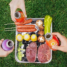 UIOLCFG 1pcs Barbecue Reusable Grill Sticks BBQ Fork Utensil Kitchen Outdoor Camping Accessories