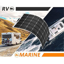 320W 640W Flexible Solar Panel Kit Complete Solar Energy Battery Charger DIY Connector for Home Power System Camping Car Boat 2 pcs