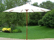 Oakland Living Elite Mississippi Bar Set with Table, Cushioned Stools, Umbrella & Stand Antique Bronze