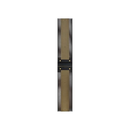 Eurofase Admiral LED Outdoor Wall Sconce – 31" Modern Black and Gold Exterior Wall Light for Porch & Patio, Wet-Rated, 2700 Lumens, Dimmable