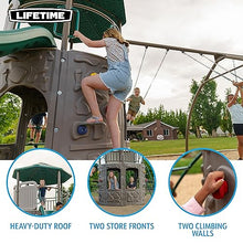 Lifetime Adventure Tower Swing Set Playset Earthtone