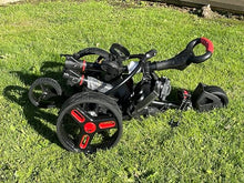 Insanity Golf Electric Golf Trolley with Remote and Seat Black and Yellow