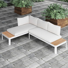 Brampton Balze 2-Piece Seating Set | Ideal for Patio and Outdoors | Certified Teak Sofa