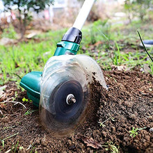 TREEYX Rotavator, 20V Portable Cordless Handheld Tiller/Rotavators/Cultivators for The Garden with Rechargeable Battery/Adjustable Handle, Perfect for Gardens