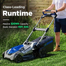 Kraftsense 21" Cordless Lawn Mower, 80V Self-Propelled Mower with 2×4.0Ah Battery & Charger, Ultra-Quiet Motor for Medium-to-Large Yards, Lawn Care, Backyard Maintenance