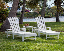 Polywood South Beach Chaise Set Mahogany