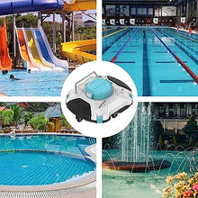 Automatic Pool Vacuum Cleaner, Cordless Robotic Swimming Pool Cleaner with Smart Navigation,Top Load Filter - Underwater Cleaner