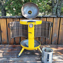 NEWCES Safety Certification Barbecue Grills Charcoal Barbecues w/Cooking Grates & Adjustable Vent Barbecue BBQ Grill for Courtyard Picnic Roast Meat Family Friends Party Patio Backyard & Camping
