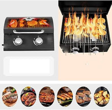Portable Propane Gas Grill for Camping & Travel - BTU Outdoor BBQ Grill for Family Picnics, Tailgating, and Patio Cooking