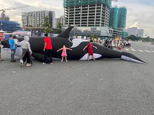 TiffyDance 3D Soft Inflatable Whale Kite Pendant XX-Large