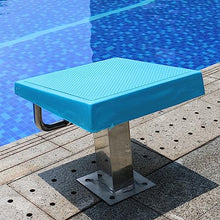 ENWINDXS Pool Diving Platform, 15° Inclined Professional Diving Platform, Anti Slip Stainless Steel Pool Diving Boards for Swimming Pool