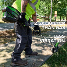 Greenworks 82V 8 in Cordless Electric Lawn Edger, 4.0 Ah Battery, Charger