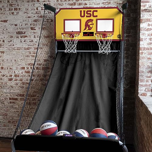 Pop-A-Shot Home Dual Shot with USC Trojans NCAA Graphics Gold