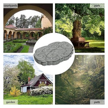 Garden Stepping Stone,Decorative Stone for Garden, Garden Stepping Stone for Pathway Flower Bed, Porch Veranda Walkways Walking