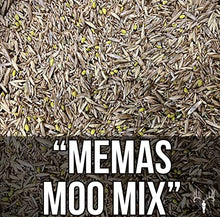 Crooked Bend Memas Moo Mix, 50LB Bulk, Farm Pasture Seed Blend for Horse, Cattle, Pig, Goat, Chicken, Duck, Sheep & Livestock, Grow Alfalfa & Perennial Grasses Fields, Graze & Cold Tolerant