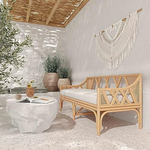 Tov Furniture Jayla Natural Rattan Bench Natural