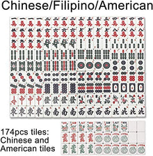 USA MAHJONG TABLE American Style Folding Automatic Mahjong Table with Wheels & Drawers Green