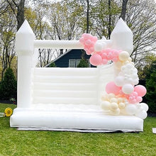 iLink-outer 13FT Large White Bounce House with Air Blower