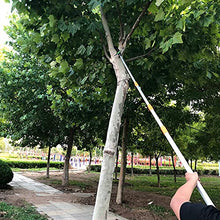 Aluminum Telescopic Folding Pruning Saw,Garden High Altitude Branch and Leaf Trimming Telescopic Pole Saw,Hacksaw Hand Saw Height Ideal As a High Branch Saw,7.2M/24FT