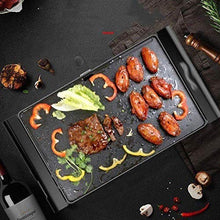 AFPSDLFJDLS Large Home Nonstick Electric Grills Removable Baking Tray Teppanyaki Easy Clean Fried
