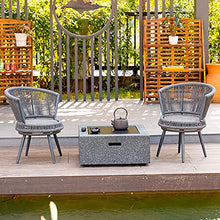 Fire Pit Outdoor Wood Burning fire Pit, with Spark Screen, Fireplace Poker, Outdoor Courtyard fire Pit, with Barbecue Set