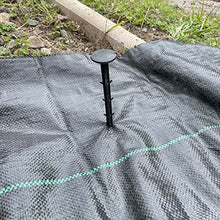 Harrier Weed Control Fabric Membrane - 50gsm/100gsm - Heavy Duty (13ft x 328ft Woven (100gsm), with Pegs)
