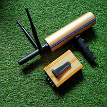 Metal Detector for Adults Golden Dual-Antenna Metal Detector Remote Treasure Detection Instrument