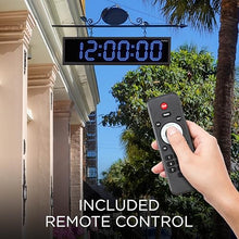 Ivation Large Outdoor Waterproof Digital Clock w/Big Display & Timer, 48"