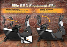 3G Cardio Elite RB Exercise Bike Recumbent Commercial Grade Gray/Silver