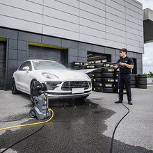 Kärcher HD 4/8 Classic, Commercial Electric Pressure Washer with Power Nozzle, Pressurized Rubber Hose & Hose Reel -1.71 GPM Flow Rate
