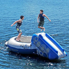 RAVE Sports O-Zone Plus Water Bouncer with Slide White/Blue