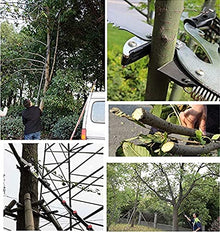Telescopic Pole Saw High Stick Saw High Branch Shear, Pruning Saws For Trees And Shrubs 3.6-7.2M, Easy To Installation Cut And To Use (Color : 24ft/7.2m) (Color : 12ft/3.6m)