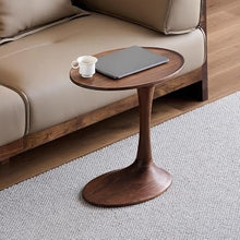 Chicken Couch End Table Wooden Side Table Sofa Corner Round Side Table Small Coffee Table Bedroom Bedside Table Corner Tables for Living Room