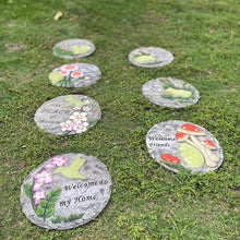 Kunovo Glow in The Dark Stepping Garden Stones, All-Weather Outdoor Patio Décor Pavers, Multicolored Landscaping Decorative Stone for Courtyard/Path (Size : 1 Pack), 58741