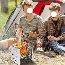 ZSRUIKJN Skewer Reusable Grill Sticks BBQ Fork Utensil Kitchen Outdoor Camping Accessories